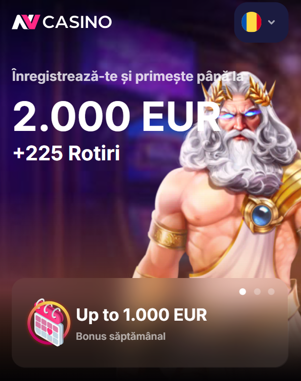 Aplicația Mobilă AV Casino în România