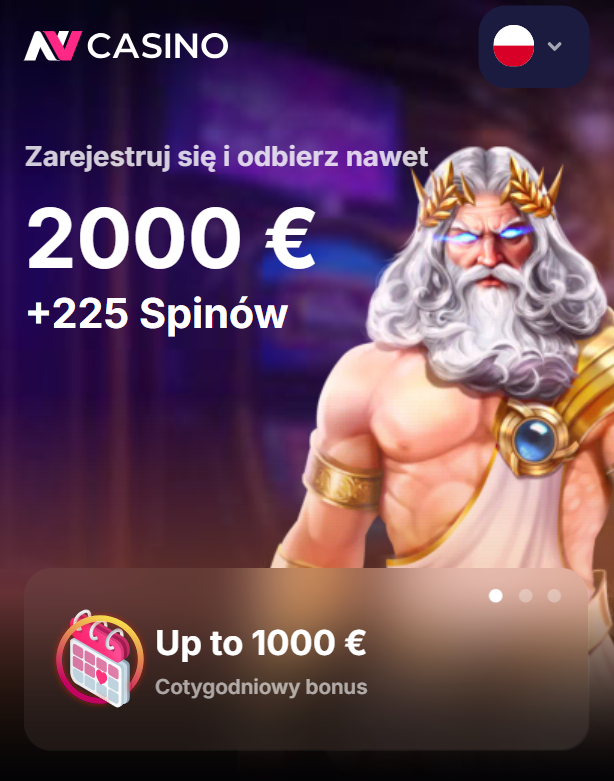 AV Casino Polska – Bonusy Bez Depozytu i Darmowe Spiny Online